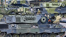 Výcvik ukrajinských voják� v N�mecku (5. kv�tna 2023)