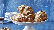 Prav� francouzsk� croissanty s marcip�nem a mandlemi + stepy