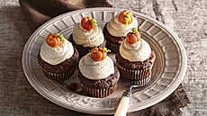 D��ov� muffiny s pern�kov�m kr�mem + stepy