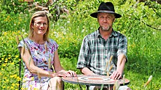 P�írodní zahrádka ve T�ech Sekerách, kterou si u asi sto let starého rodinného...