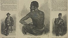 lánek o Gordonovi publikovaný v Harper's Weekly v ervenci 1863.