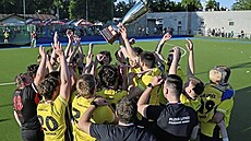 Pozemní hokejisté plzeských Litic slaví v Rakovníku tetí titul v historii, ve...