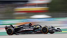 Lewis Hamilton během Velké ceny Španělska