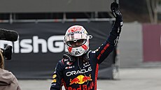Max Verstappen po úspné kvalifikaci v Barcelon