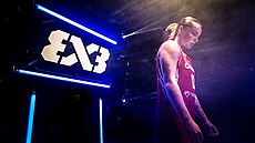 eská basketbalistka Albta Levínská ped zápasem na MS 3x3 ve Vídni.