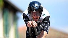 Mikkel Bjerg mí�í pro výhru v �asovce na Criterium du Dauphine Libere