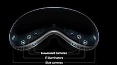 Brýle Apple Vision Pro pomocí senzor� zanalyzují va�e okolí.