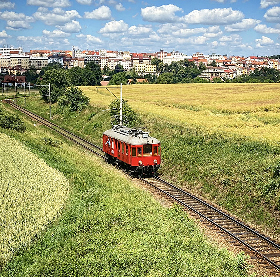 Elektrický v�z EM 400.0 konstruktéra a vynálezce Franti�ka K�i�íka pro první...