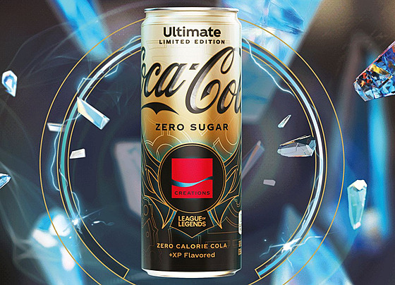 Coca-Cola Ultimate Zero Sugar pro hráe
