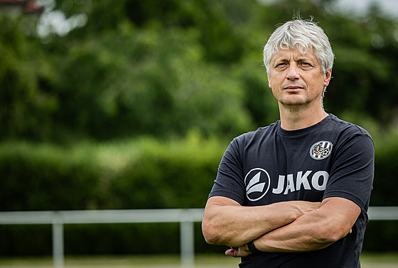 Jozef Weber, trenér fotbalového Hradce Králové.
