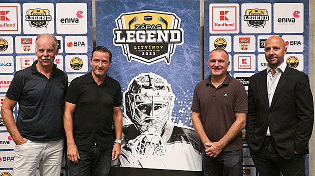 Litvínov v srpnu přivítá hokejové legendy, chystá se další exhibiční zápas