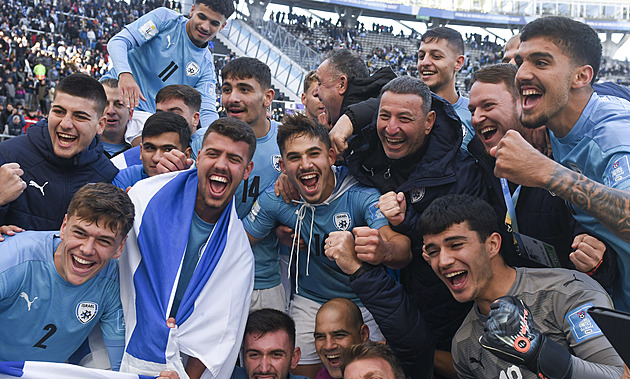 Izraelští fotbalisté při debutu na MS hráčů do 20 let slaví bronz