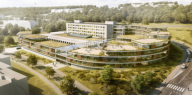 V Motole začala stavba Českého onkologického institutu. Bude stát 4,5 miliardy