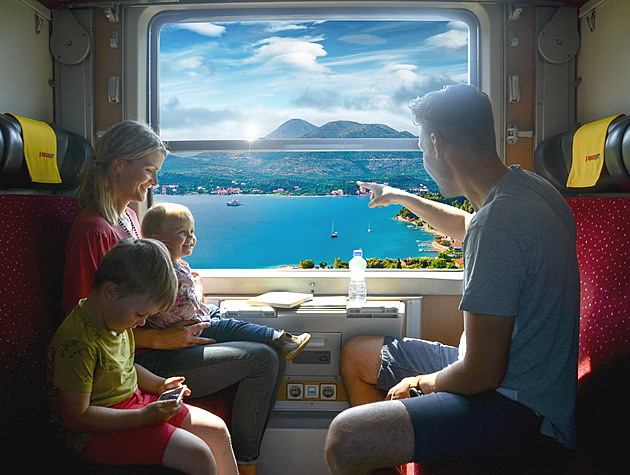 Vlakem do Chorvatska. Neřešte svačiny na cestu a probuďte se odpočinutí přímo u moře