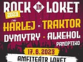 Rock in Loket 2023: Harlej - Traktor - Alkehol