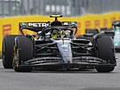 Lewis Hamilton na trati Velké ceny Kanady