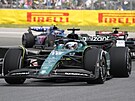 Lance Stroll na trati Velké ceny Kanady