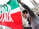 Itálie se v milánském dómu rozlouí se Silviem Berlusconim. (14. ervna 2023)
