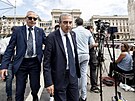 V italském Milán se koná poheb bývalého italského premiéra Silvia...