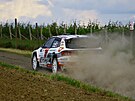 Jan Kopeck a Jan Hlouek jedou Rally Hustopee.