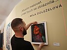 Nová stálá expozice obraz Míly Doleelové v Univerzitním centru na telském...