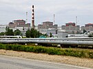 Záporoská jaderná elektrárna na Ruskem okupované jihovýchodní Ukrajin (15....