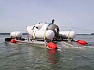 Takto vypadá ponorka OceanGate, která zmizela v Atlatniku