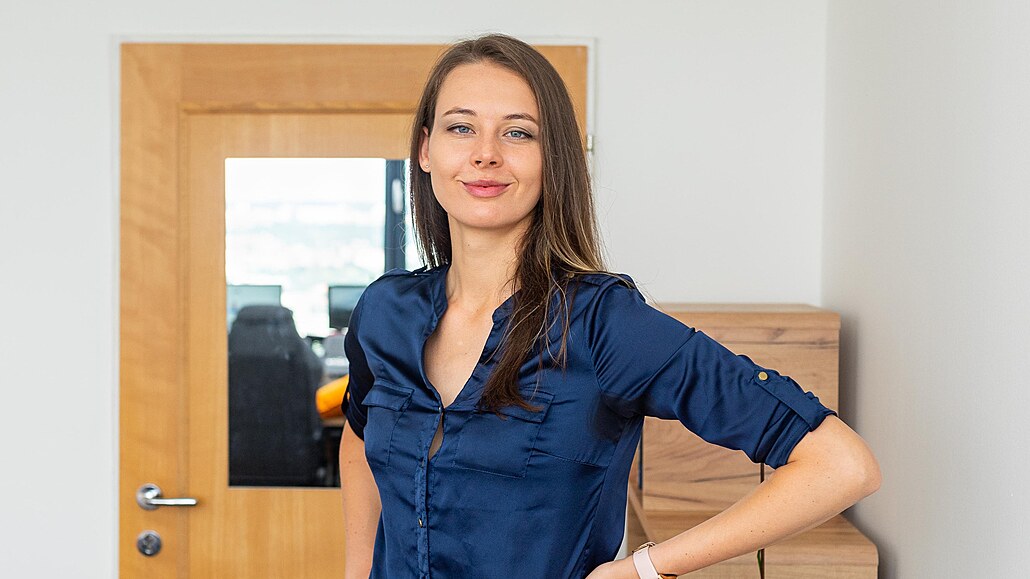 Sportovní psycholo�ka Gabriela Kloudová.