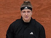 Karolína Muchová, poražená finalistka Roland Garros