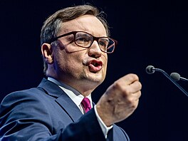 Polský ministr spravedlnosti Zbigniew Ziobro (3. kv�tna 2023)
