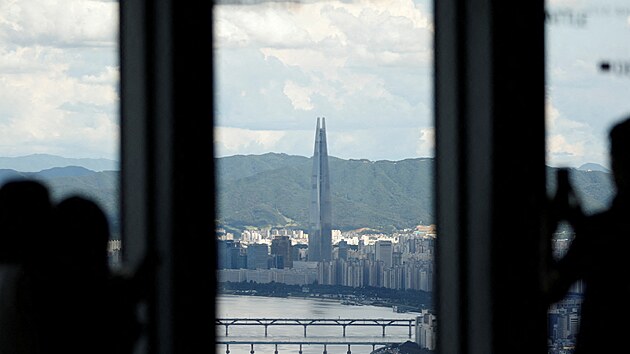 Mrakodrap Lotte World Tower v jihokorejskm Soulu