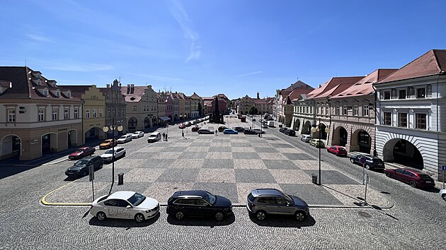 Centrum �atce je pln� aut. (�erven 2023)