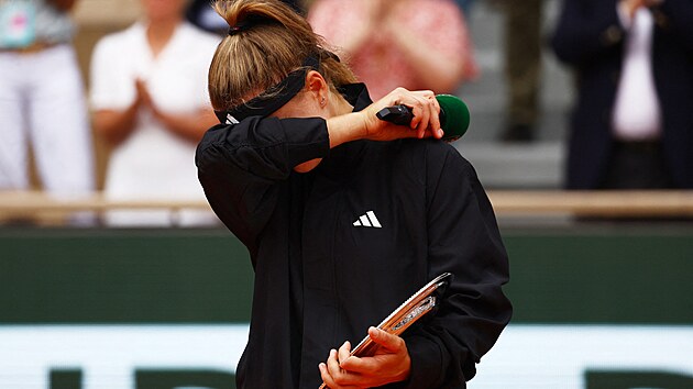 Karolína Muchová, poražená finalistka na Roland Garros
