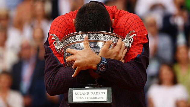 Novak Djokovi, vtz Roland Garros