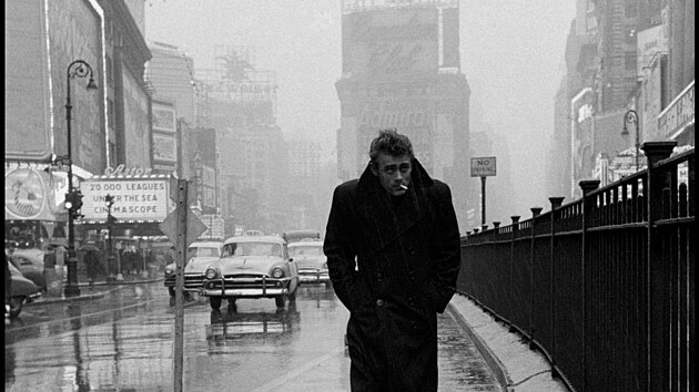 James Dean na Times Square (1955)
