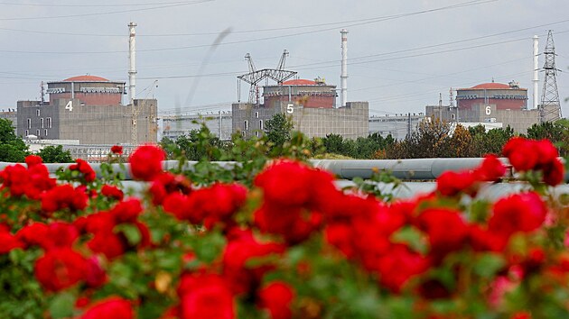 Jadern elektrrna na Ruskem okupovan jihovchodn Ukrajin v Zporo (15. ervna 2023)