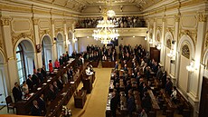 Prezident Petr Pavel vystoupil p�ed poslanci ve Sn�movn�. (13. �ervna 2023)