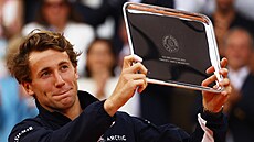 Casper Ruud, pora�ený finalista Roland Garros