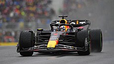 Max Verstappen bhem kvalifikace na Velkou cenu Kanady