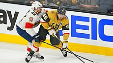 Ivan Barba�ev si kryje puk p�ed Gustavem Forslingem.