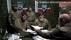 eenský vdce Ramzan Kadyrov podepsal smlouvu s ruským ministerstvem obrany.