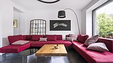 Vtina nábytku v interiéru je od italského výrobce Lago, kterého majitelka a...