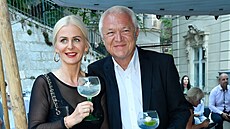 Martina Plézelová a Jaroslav Faltýnek (Karlovy Vary, 29. ervna 2019)