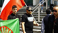 Tichá pieta za zabitého Roma v Brn (17. ervna 2023)