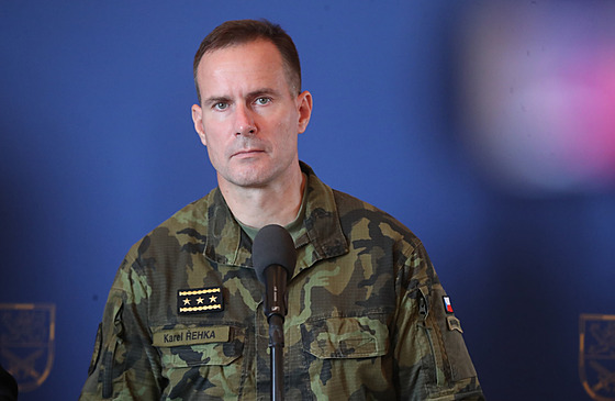 Náelník generálního tábu Karel ehka na konferenci ministerstva obrany a...