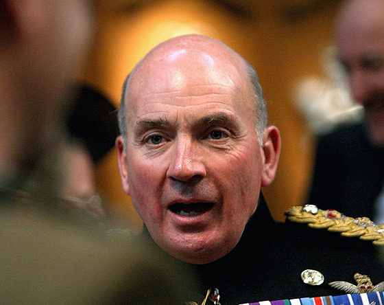 Bývalý britský generál a bezpenostní analytik Richard Dannatt (9. íjna 2009)