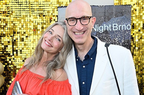 Pavlína Poízková a Jeff Greenstein (Brno, 22. ervna 2023)