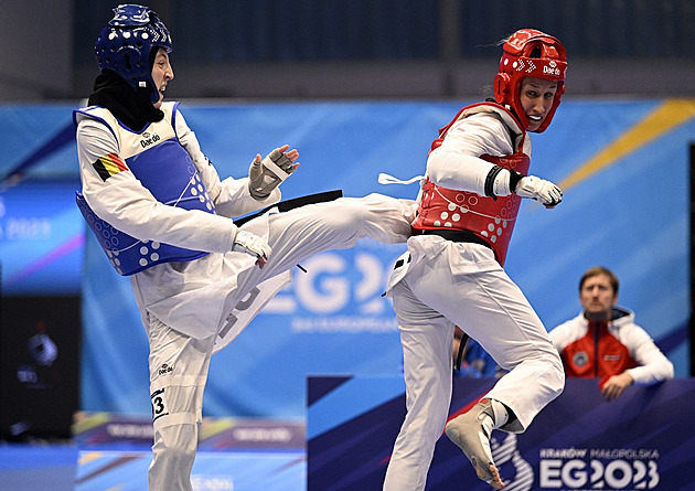 Taekwondistka Štolbová získala na Evropských hrách stříbro