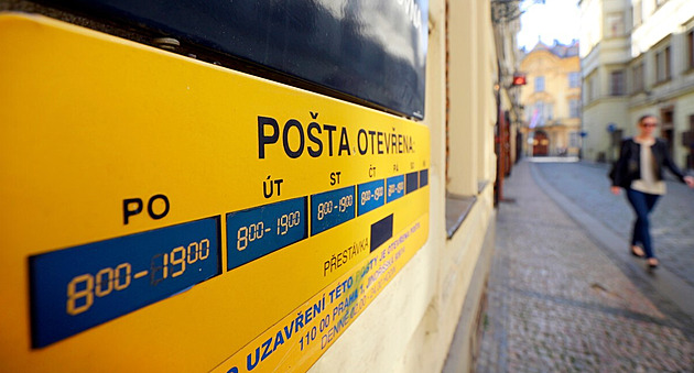 Poštu zasáhl celodenní výpadek, internetové služby již plně obnovila