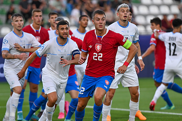 Izrael - Česko 1:0, trest za pasivitu, mladíci v závěru přišli o postup